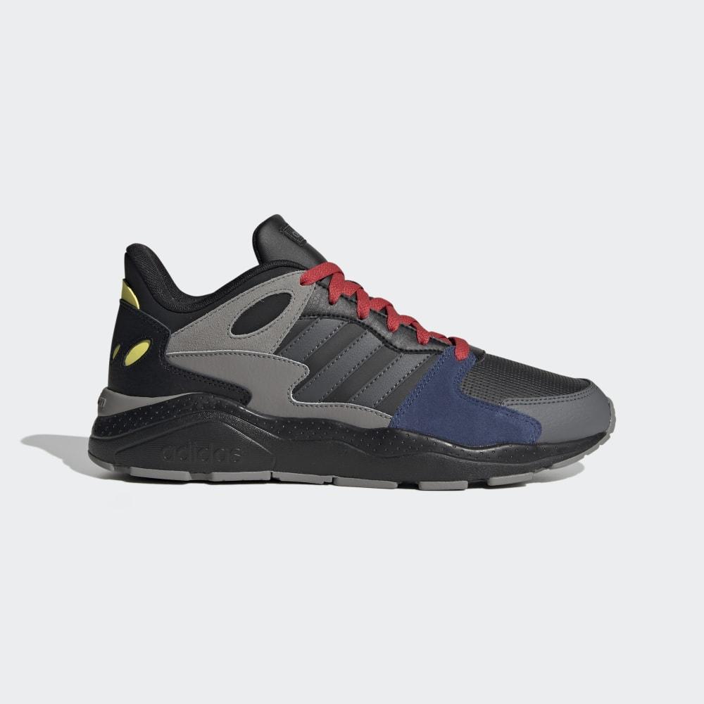 Adidasi Alergare Adidas Crazychaos Barbati Romania - Negrii/Gri EG8747